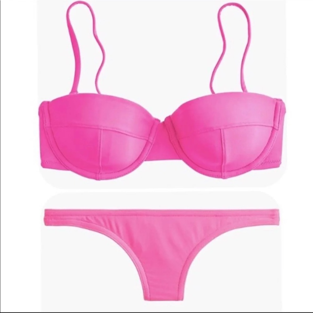 J.Crew Lowrider Bikini & Underwire Top